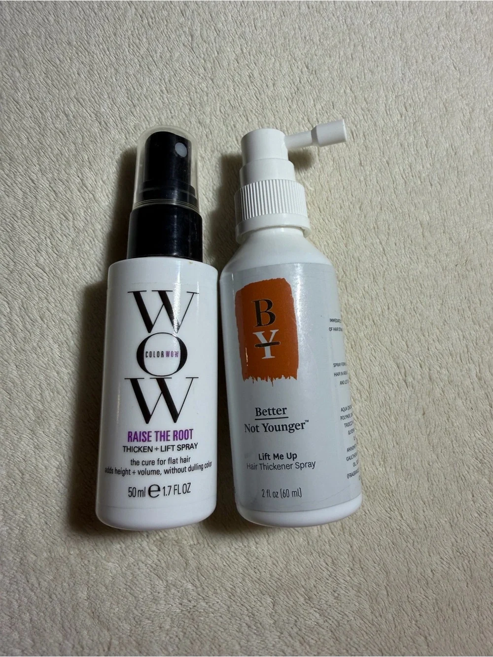 Better Not Younger Lift me Up Hair Thickener Spray Color WOW Raise the Root Thic